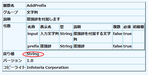 型表記